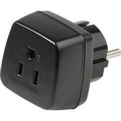 VIVANCO TRAVEL ADAPTER USA to SCHUKO plug