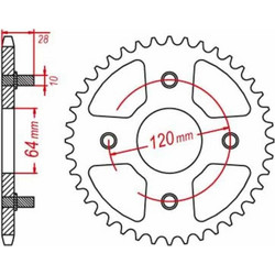 Γρανάζι Πίσω SFR INT_37689