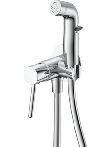 RAVENNA Nami Trigger Chrome Επιτοίχιο Σετ Μπιντέ με Μίκτη