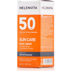 Helenvita Sun Αντηλιακή Κρέμα Προσώπου Αντιγηραντική SPF50 50ml