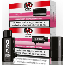 IVG Pro Refill Strawberry Raspberry Cherry 20mg 2ml+10ml
