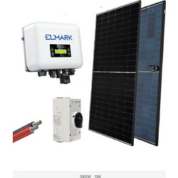 ON GRID SOLAR SYSTEM SET 1P/10KW WITH PANEL 580W