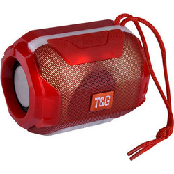 T&G TG-162 Ηχείο Bluetooth 5W με Ραδιόφωνο Κόκκινο