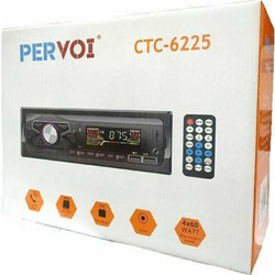 Pervoi CTC-6225 Ηχοσύστημα Αυτοκινήτου με Οθόνη USB & Bluetooth
