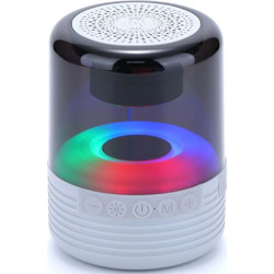 T&G TG-369 Ηχείο Bluetooth 5W με Ραδιόφωνο Λευκό
