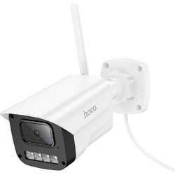Hoco D4 IP Κάμερα Ασφαλείας Wi-Fi 2MP Full HD 3.6mm Αδιάβροχη Νυκτός με Αμφίδρομη Επικοινωνία