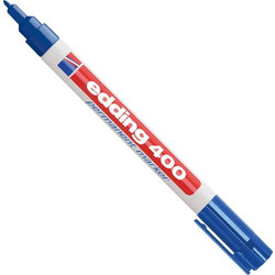 Edding 400 Ανεξίτηλος Μαρκαδόρος Μπλε 1mm 4-400003