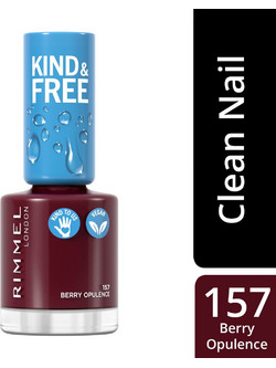 Rimmel Kind & Free Nail Polish 157 Berry Opulence Gloss Βερνίκι Νυχιών
