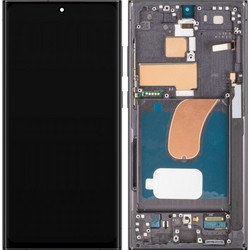 Μονάδα Οθόνης LCD MP για Samsung Galaxy S23 Ultra S918, Έκδοση OLED, Aftermarket, Μαύρο