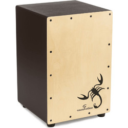 SOUNDSATION SCAJ05SC | Cajon Snare, Tattoo Scorpio