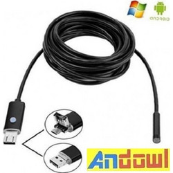 Ενδοσκοπική Κάμερα 640x480 με Καλώδιο 10m Andowl Q-HD212 για Κινητό