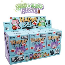 Kenji Σετ Τουβλάκια Happy Cat Blind Box Construction Kit