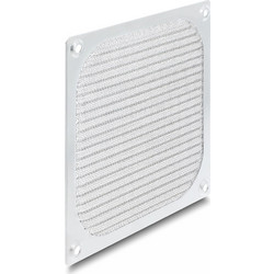 DELOCK σχάρα για 120mm ανεμιστήρα 67458 με φίλτρο σκόνης, μεταλλική, ασημί