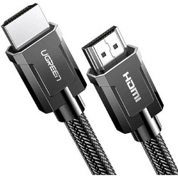 Ugreen Καλώδιο HDMI 2.1 Braided HDMI Male to HDMI Male 2m Grey