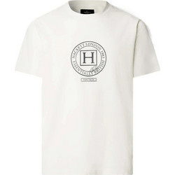 HACKETT MADRAS HERITAGE H EXP T-SHIRT ΜΠΛΟΥΖΑ HM5000087-803-OFF WHITE