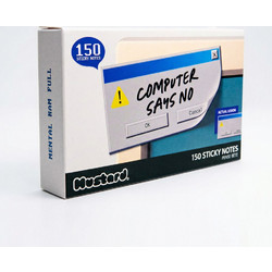 Mustard - Computer Says No Sticky Notes
