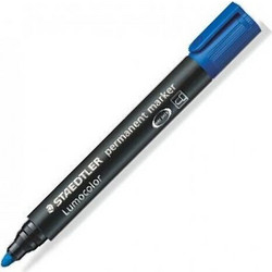 STAEDTLER Lumocolor 352 Μαρκαδόρος ανεξίτηλος στρογγυλή 2mm μύτη - Blue