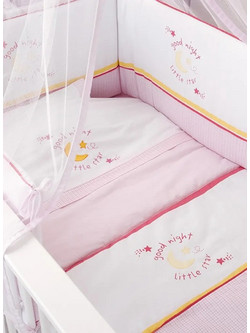Baby Oliver Des 608 Σετ Κούνιας Pink 3τμχ