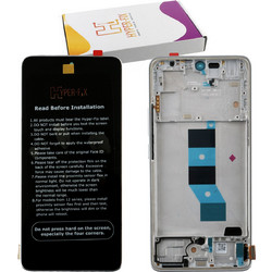 XIAOMI POCO M7 PRO 5G ΟΘΟΝΗ TFT + TOUCH SCREEN + LENS + FRAME HF-5600070O17P00 SILVER HYPER-FIX SERVICE PACK