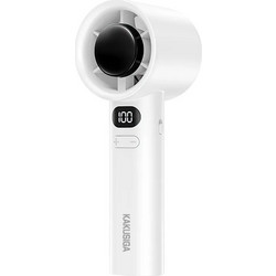 Kakusiga KSC-2802/WHITE Φορητό Ανεμιστηράκι Χειρός Ισχύος 5W Με Επαναφορτιζόμενη Μπαταρία 1500mAh Σε Λευκό Χρώμα