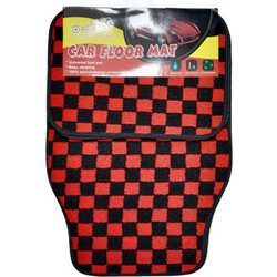 Πατάκια αυτοκινήτου - 4pcs - GZ01 - 122384 - Red