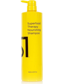 Seamless1 Superfood Therapy Nourishing Σαμπουάν για Επανόρθωση για Ξηρά & Ταλαιπωρημένα Μαλλιά 1lt