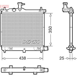 Denso Ψυγείο, Ψύξη Κινητήρα - DRM41021
