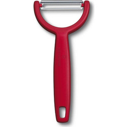 Victorinox Ypso Αποφλοιωτής Οδοντωτός Φρούτων & Λαχανικών από Ανοξείδωτο Ατσάλι Σε Κόκκινο (6.0963.1)