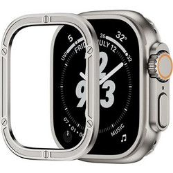 Protective Ring Aluminium Frame Protection Apple Watch Ultra 1/2, 49mm /titanium/ OEM