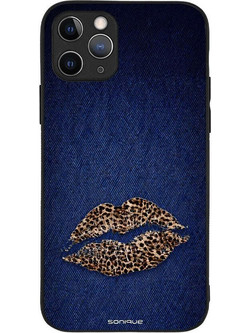 Sonique Diva Series Θήκη με Σχέδιο «Denim Leopard» (iPhone 11 Pro)