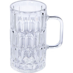 Guzzini VANITY Beer Tumplers Acrylic, Clear