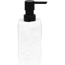 Δοχείο Κρεμοσάπουνου Polyresin White 8898L07 MRShome (75 Μήκος x 165 Ύψος x 75 Πλάτος) 1Τεμ
