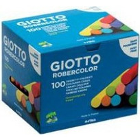 Κιμωλίες 100τμχ - Διάφορα Χρώματα Robercolor Giotto