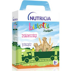 Nutricia Biskotti Ζωάκια 8m+ 180gr