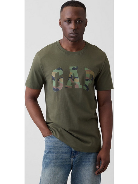 Ανδρική Μπλούζα Κοντομάνικη Everyday Soft green camo