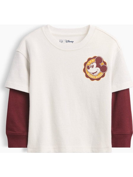 Βρεφική & Νηπιακή Double-Layer Μπλούζα Gap x Disney Radish