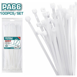 TOTAL ΔΕΣΤΡΑΚΙΑ ΛΕΥΚΑ 760 Χ 9mm 100ΤΕΜ (THTCT76090)