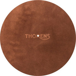 Thorens Κάλυμμα Πλατό Δέρμα Suede Καφέ
