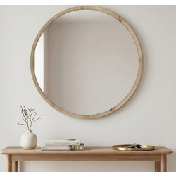 Καθρέπτης τοίχου Glob Μegapap χρώμα sapphire oak 59x2x59εκ