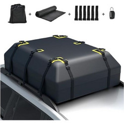Costway BG52233BK Μπαγκαζιέρα Οροφής Αυτοκινήτου 600lt Γκρι