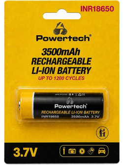 Powertech Rechargeable INR18650 3500mAh 1τμχ