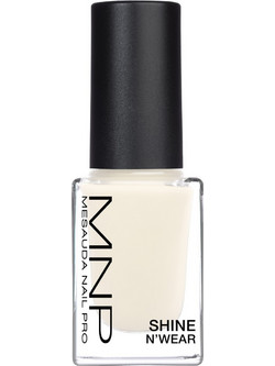 Mesauda Shine N'Wear Milky White Gloss Βερνίκι Νυχιών Μακράς Διαρκείας Quick Dry 10ml