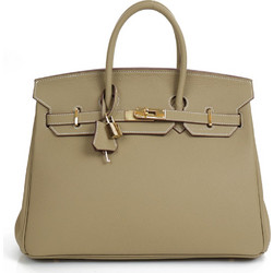 Passaggio Leather Γυναικεία δερμάτινη τσάντα χειρός Cappuccino(XL)