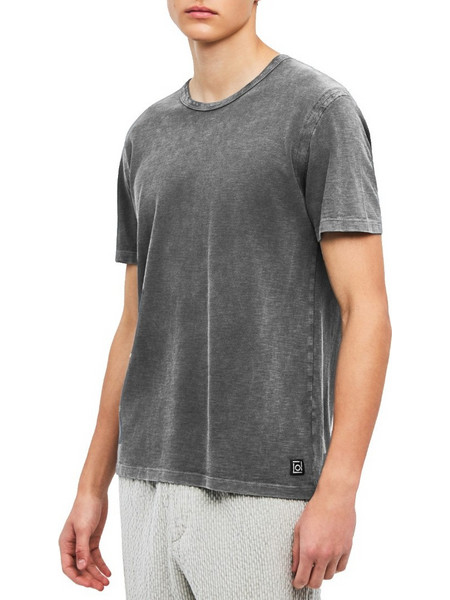 ΜΠΛΟΥΖΑ DIRTY LAUNDRY SLUB T-SHIRT WITH SEAM DETAIL VINTAGE GREY
