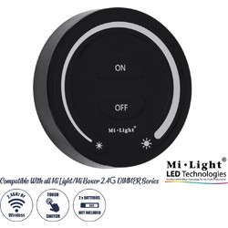 GLOBOSTAR(R) MiBOXER-FUT087-B 71403 Ασύρματο Χειριστήριο Αφής 1 Ζώνης DC 3V(2 x AAA) IP20 - RF 2.4GHz - Μ8 x Π8 x Υ1.8cm