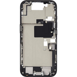 Apple iPhone 16 Pro Middle Frame Housing Charging Port Flex & Small Parts (Original Pulled) (Black Titanium)