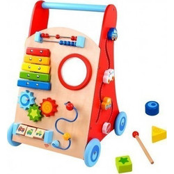 Tooky Toys Ξύλινη Περπατούρα Δραστηριοτήτων