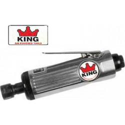 King 90119 Ευθύς Αεροτροχός με Τσοκ 6mm