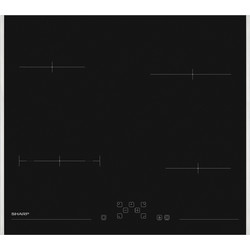 Sharp KH-6V08FT0K-EU Κεραμικές Εστίες Αυτόνομες με Λειτουργία Κλειδώματος 59x52cm