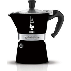 Bialetti Moka Express Μπρίκι Espresso 3cups Μαύρο